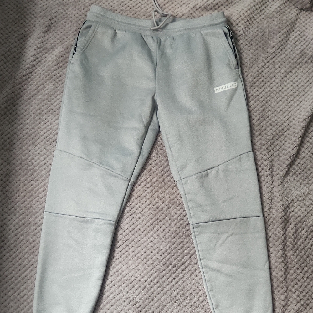 Hurley Mens Light Gray Joggers